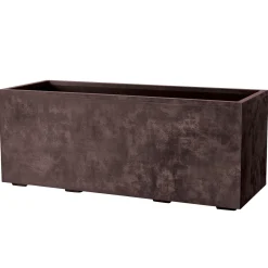DEROMA MILLENIUM 208-609 PLANTEKASSE PLASTIK ANTRACITGRÅ L59 CM