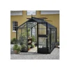 JULIANA COMPACT EKSKL. SOKKEL DRIVHUS 3 MM HÆRDET GLAS HELE BANER ANTR. 8,2 M2