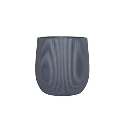 OUTRIUM ELLA HAVEKRUKKE FIBERCEMENT ANTRACIT Ø57XH57CM
