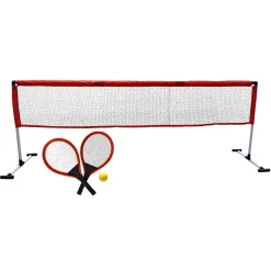 PLAY>IT TENNISSÆT INKL. NET HAVESPIL