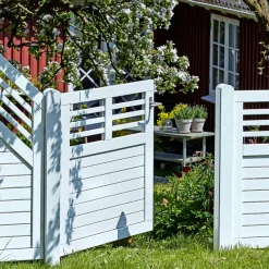 PLUS DECORA LÅGE FUNGICIDBEHANDLET OG GRUNDMALET 2 GANGE HVID 100 X 95 CM