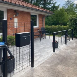 PLUS ESPALIER STÅL SORT 90 X 180 CM