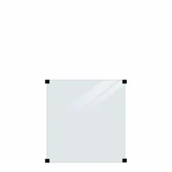 PLUS GLASHEGN HÆRDET LAMINERET KLART 90 X 91 X 0.87 CM