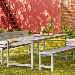 PLUS PLANKEBÆNK NATUR 176 CM
