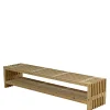 PLUS RUSTIK TRALLEBÆNK 218 CM