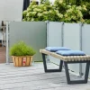 PLUS STOLPE VARMGALVANISERET STÅL 4.50 X 4.50 X 96 CM
